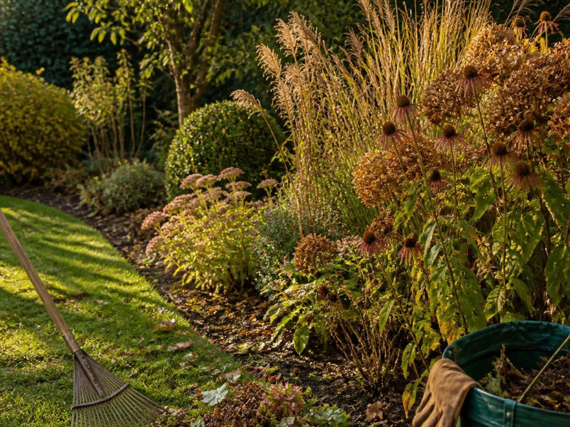 Giardino fine estate