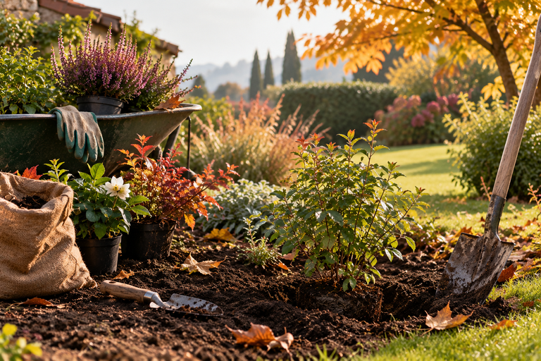 Ottobre in giardino: è il momento di preparare la primavera